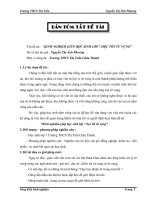 SÁNG KIẾN KINH NGHIỆM KINH NGHIỆM GIÚP HỌC SINH LỚP 7 HỌC TỐT TỪ VỰNG