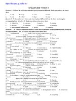 Đề tham khảo TN Anh_2010 số 15