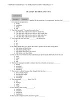 Đề luyện thi - T Anh_3