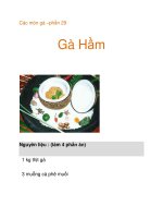 Các món gà –phần 29 pptx