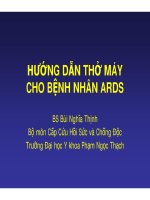 HƯỚNG DẪN THỞ MÁY CHO BỆNH NHÂN ARDS (PHẦN 1) pot