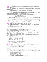 Luyện thi vào 10 phần HS_ĐT có ĐA