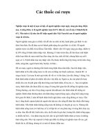 Các thuốc cai rượu docx