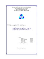 tiểu luận công nghệ chế biến thịt và thủy sản - đóng gói map