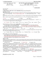ĐỀ ÔN THI ĐH 2010 - ĐỀ SỐ 5