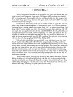 Kế hoạch BDĐNGV