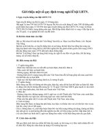 Một số quy định trong nghi lễ hội LHTN