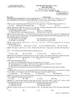 De thi Thu DH Hoa 2010