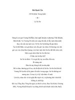 20 Nữ nhân Trung Quốc - Lý Sư Sư doc