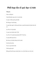 Phối hợp tần số quỹ đạo vệ tinh pptx