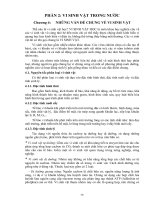 Chương 4: NHỮNG VẤN ĐỀ CHUNG VỀ VI SINH VẬT docx