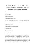Đăng ký thay đổi nội dung thế chấp đã đăng ký bằng quyền sử dụng đất, tài sản gắn liền với đất tại Văn phòng đăng ký quyền sử dụng đất cấp tỉnh pptx