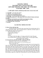 chuong trinh dai hoi chao ngoan bac ho