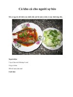 Cá kho cà cho người sợ béo ppsx