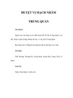 HUYỆT VỊ MẠCH NHÂM TRUNG QUẢN potx