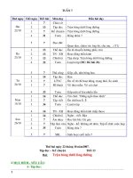 Giáo án lớp 3 tuần 7-12