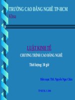 CHƯƠNG III: CHẾ ĐỊNH PHÁP LUẬT VỀ HỢP ĐỒNG ppt