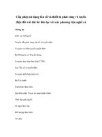 Cấp phép sử dụng tần số và thiết bị phát sóng vô tuyến điện đối với đài bờ liên lạc với các phương tiện nghề cá potx