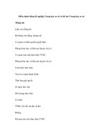 Điều chỉnh bằng tốt nghiệp Trung học cơ sở và bổ túc Trung học cơ sở docx