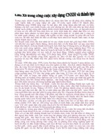 Lịch su thế gioi hiện đại