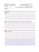 Đề thi HSG L1 NH: 2009-2010