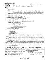 Tiet 14 - Môi trường truyền âm