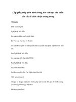 Cấp giấy phép phát hành băng, đĩa ca nhạc, sân khấu cho các tổ chức thuộc trung ương pptx