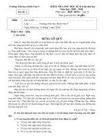 Đề+ĐA KTHK II Tiếng Việt 5 lần 3 SANHO