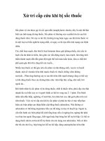 Xử trí cấp cứu khi bị sốc thuốc pdf