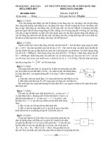 Đề thi chuyên Lý 1.1