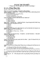 Bai du thi HN nghin nam van hien