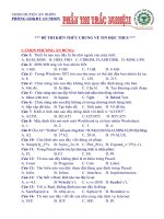 Đề trắc nghiệm thi HSG