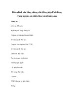 Điều chỉnh văn bằng chứng chỉ (tốt nghiệp Phổ thông trung học) do có nhiều khai sinh khác nhau pptx