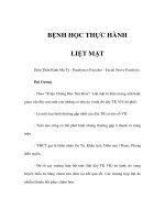 BỆNH HỌC THỰC HÀNH - LIỆT MẶT doc