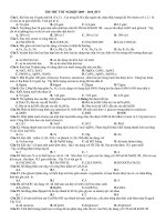 Đề thi thử TNTHPT.4