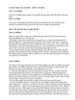 Đề ôn luyện thi vào lớp 10_Đề 3