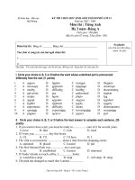 HSGTP12( 2007- 2008) Bang A