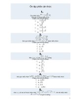 on tap can thuc bang trac nghiem