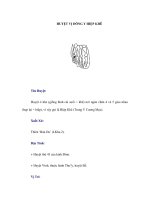 HUYỆT VỊ ĐÔNG Y HIỆP KHÊ pptx