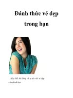 Đánh thức vẻ đẹp trong bạn docx