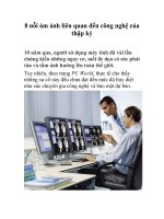 8 nỗi ám ảnh liên quan đến công nghệ của thập kỷ ppsx