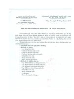 Số: 120/PGDĐT ngày 10/5/2010 v/v Hướng dẫn  xét TĐKT năm học 2009 -2010