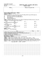 kiểm tra 1 tiết toán 6 (đề 2)