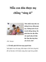 Mẫu con dâu được mẹ chồng “sủng ái” pdf