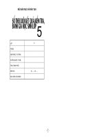 mẫu sổ điểm lớp 5 mới