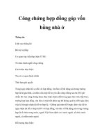 Công chứng hợp đồng góp vốn bằng nhà ở pps