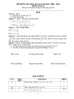 De th HKII 100% tu luan de 2