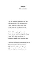 Anh Thơ Chiều ba mươi tết doc