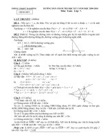 HDC thi HKII môn Toán 7 năm học 2009-2010