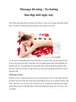 Massage đá nóng - Xu hướng làm đẹp mới ngày nay ppsx